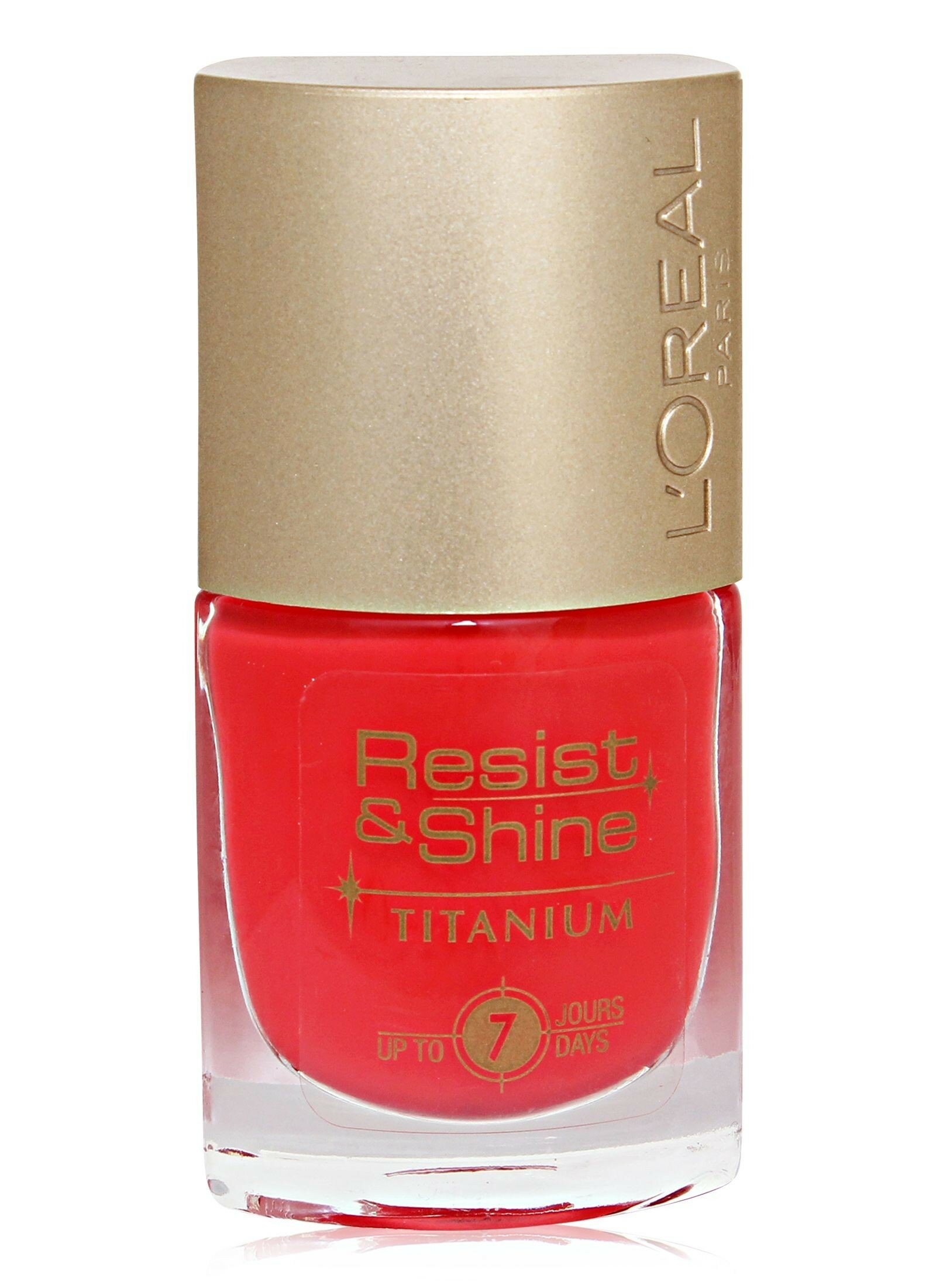 L'Oreal Resist & Shine Titanium nagų lakas - 455